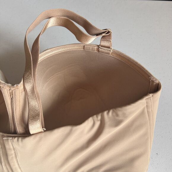 Soma 44 G Stunning Starlet Strapless Bra Soft Tan 44G Underwire Padded NWT - Picture 9 of 11